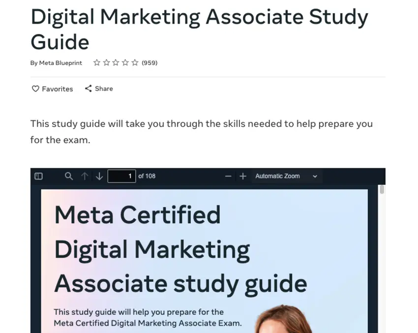 Digital Marketing Associate Study Guide
