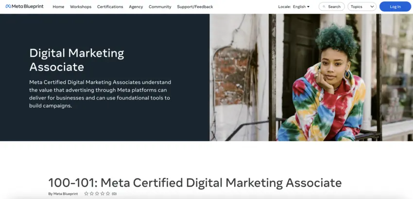 คอร์ส Meta Certified Digital Marketing Associate